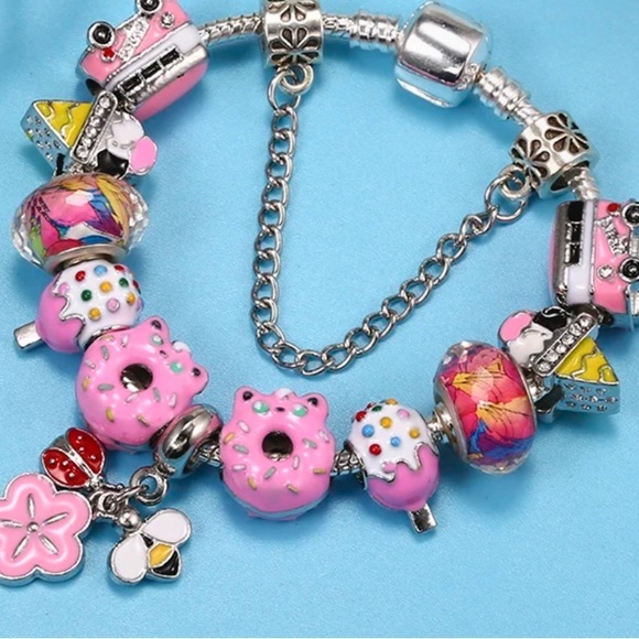 Donuts Charm Bracelet
